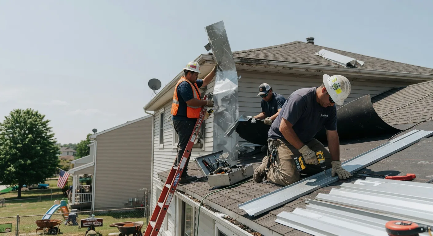 Metal Roof Repair in Union City, OK